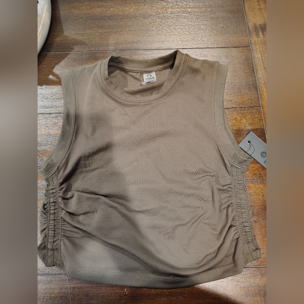 Mono B Olive Muscle Tee